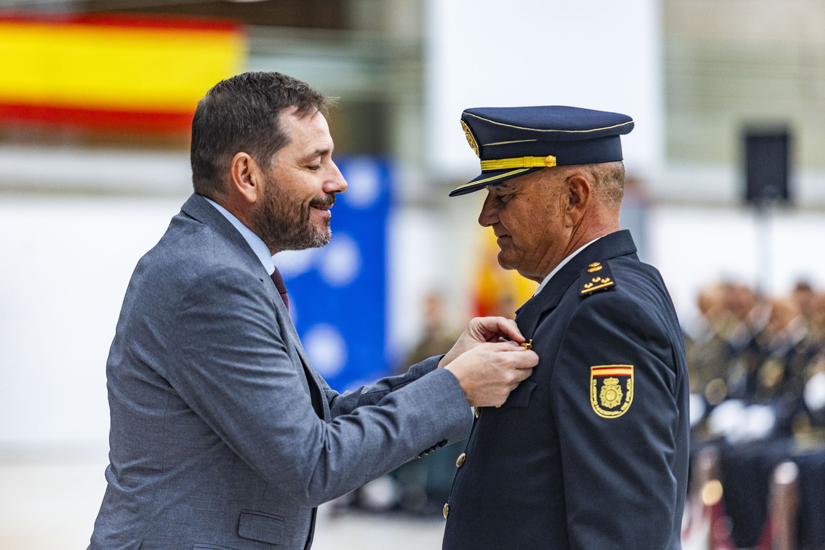 Actos de la Policía Nacional, festividad de la policía Nacional, entreg ade meddallas Ángels Custodios patrón de la Policía NACIONAL  / RUEDA VILLAVERDE