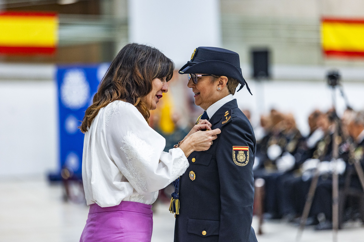 Actos de la Policía Nacional, festividad de la policía Nacional, entreg ade meddallas Ángels Custodios patrón de la Policía NACIONAL  / RUEDA VILLAVERDE