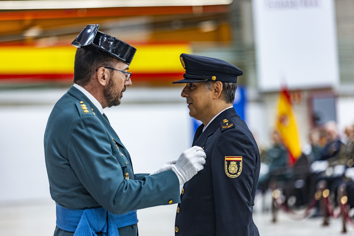 Actos de la Policía Nacional, festividad de la policía Nacional, entreg ade meddallas Ángels Custodios patrón de la Policía NACIONAL  / RUEDA VILLAVERDE