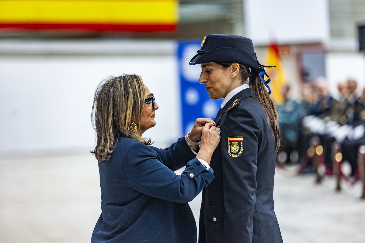 Actos de la Policía Nacional, festividad de la policía Nacional, entreg ade meddallas Ángels Custodios patrón de la Policía NACIONAL  / RUEDA VILLAVERDE