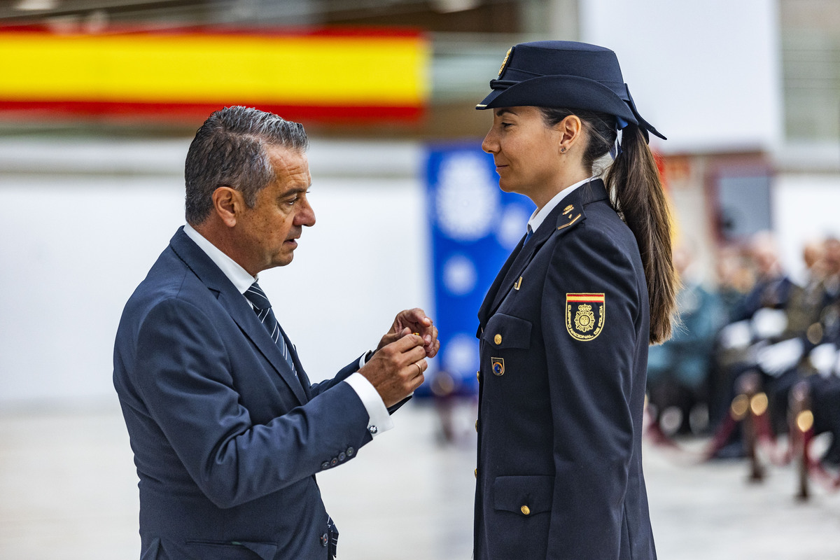 Actos de la Policía Nacional, festividad de la policía Nacional, entreg ade meddallas Ángels Custodios patrón de la Policía NACIONAL  / RUEDA VILLAVERDE