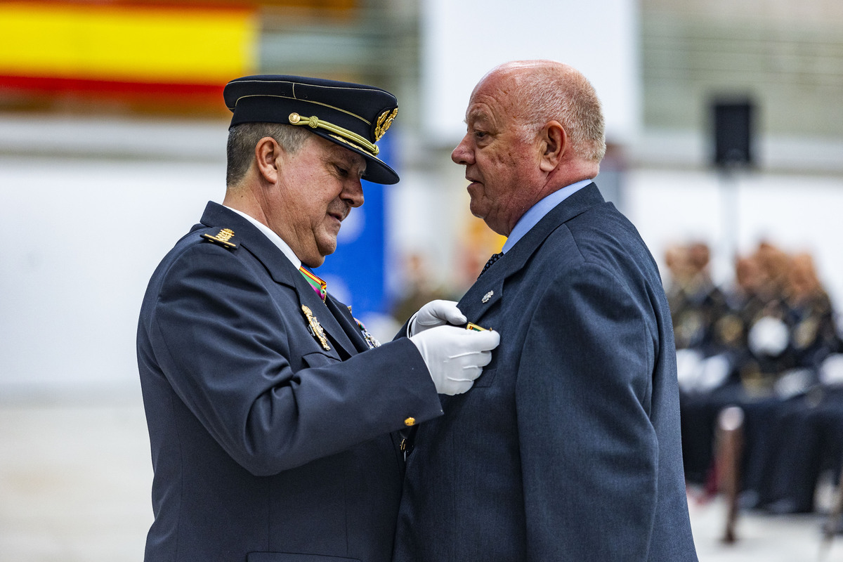 Actos de la Policía Nacional, festividad de la policía Nacional, entreg ade meddallas Ángels Custodios patrón de la Policía NACIONAL  / RUEDA VILLAVERDE