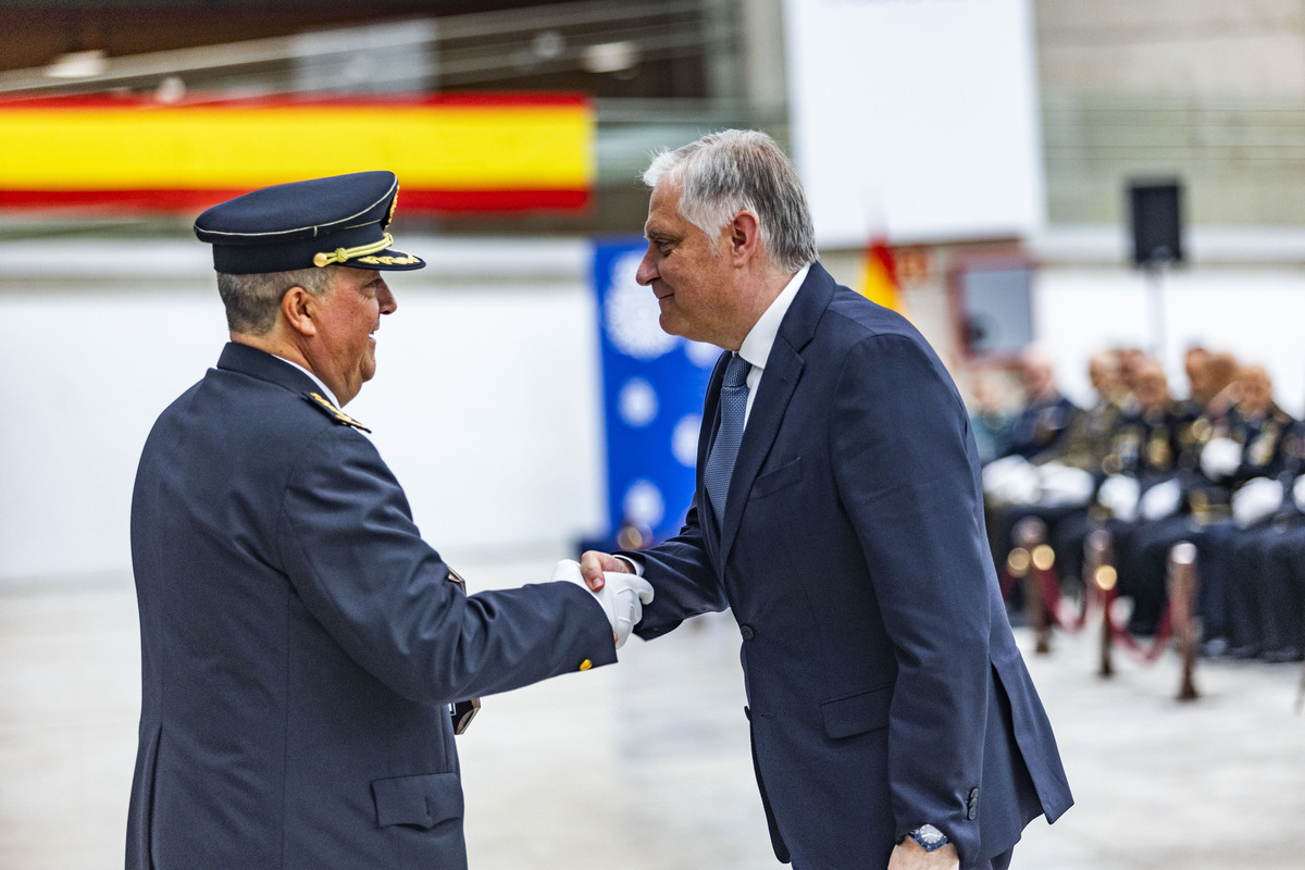 Actos de la Policía Nacional, festividad de la policía Nacional, entreg ade meddallas Ángels Custodios patrón de la Policía NACIONAL  / RUEDA VILLAVERDE