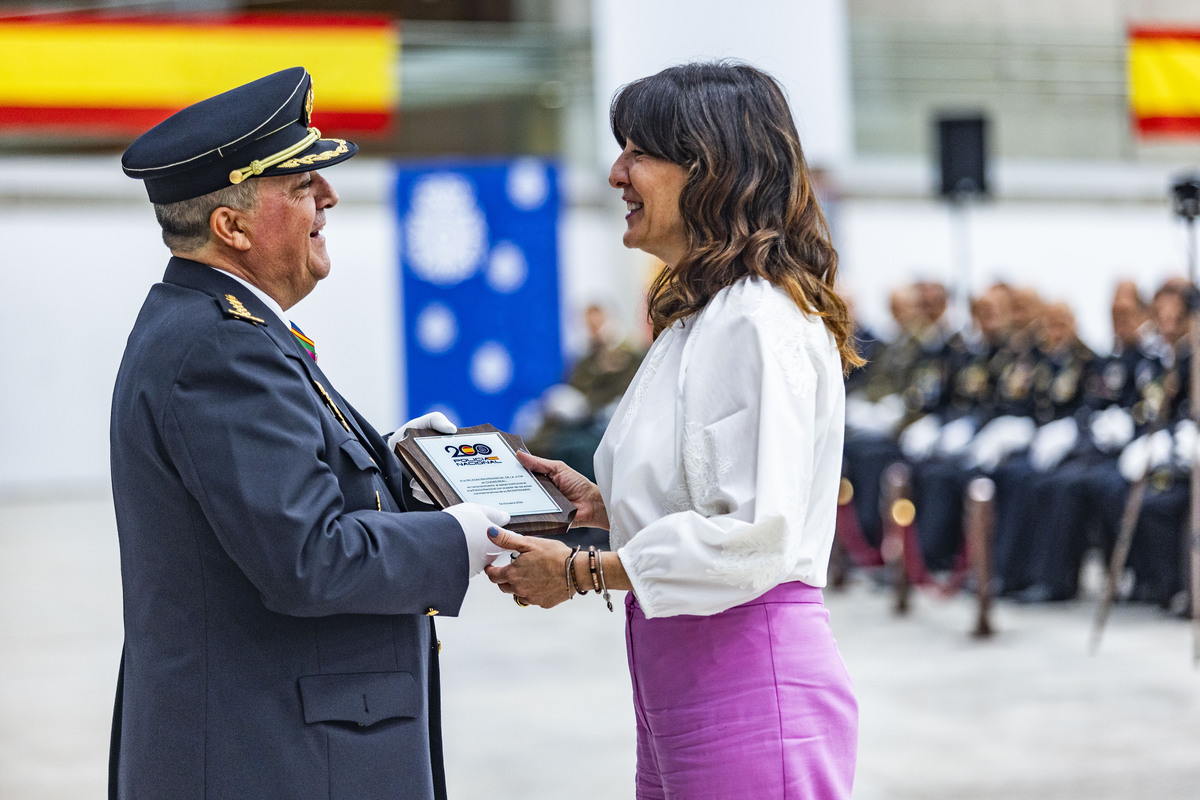 Actos de la Policía Nacional, festividad de la policía Nacional, entreg ade meddallas Ángels Custodios patrón de la Policía NACIONAL  / RUEDA VILLAVERDE