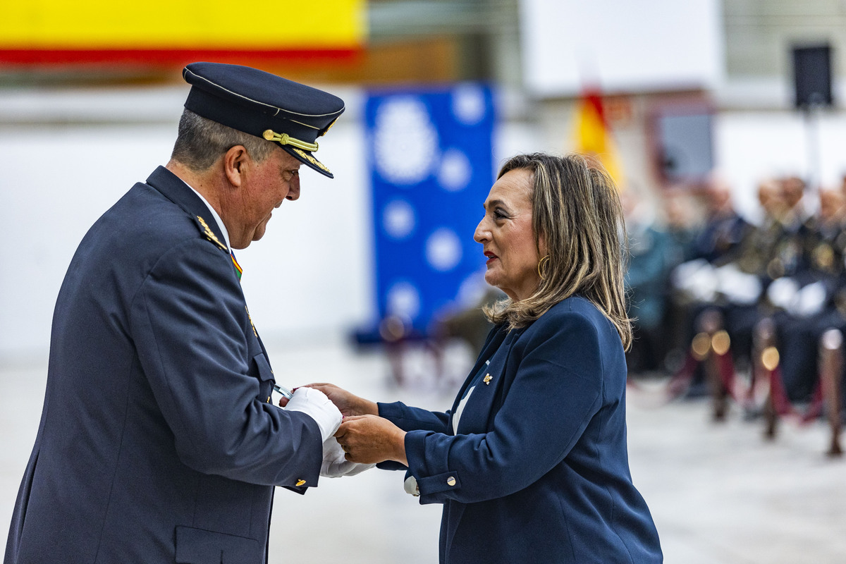 Actos de la Policía Nacional, festividad de la policía Nacional, entreg ade meddallas Ángels Custodios patrón de la Policía NACIONAL  / RUEDA VILLAVERDE