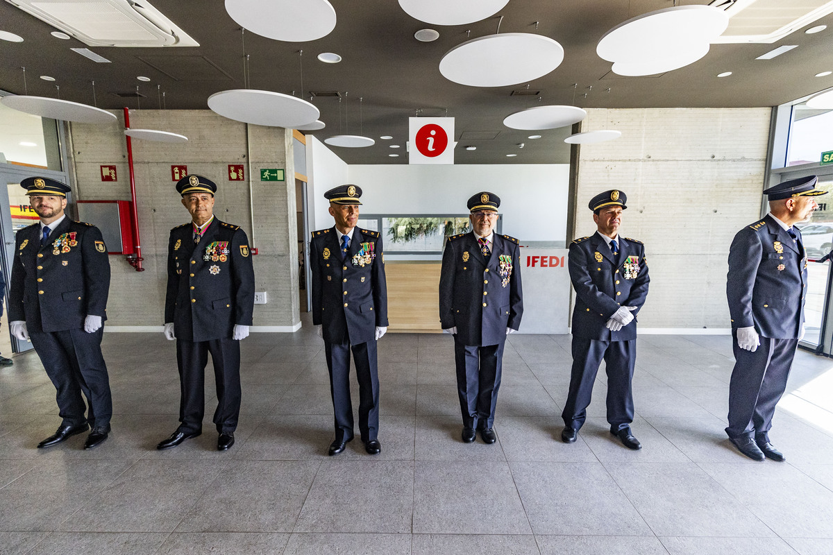 Actos de la Policía Nacional, festividad de la policía Nacional, entreg ade meddallas Ángels Custodios patrón de la Policía NACIONAL  / RUEDA VILLAVERDE