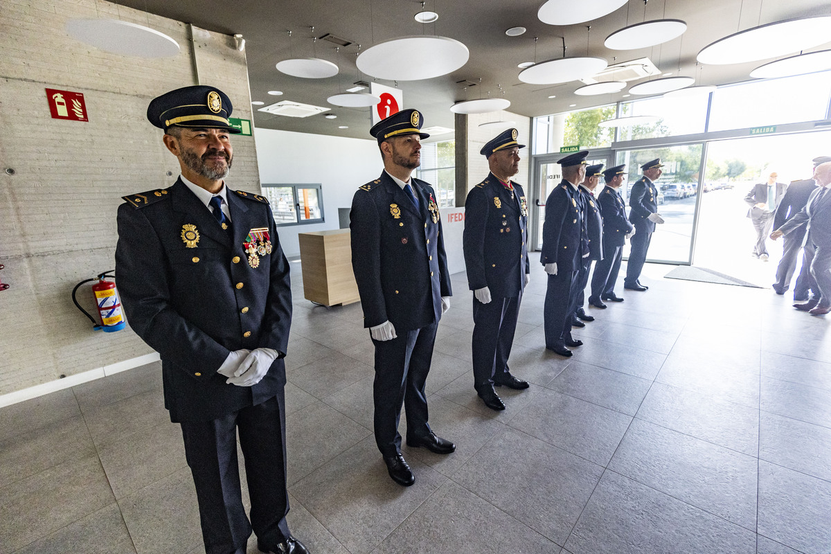 Actos de la Policía Nacional, festividad de la policía Nacional, entreg ade meddallas Ángels Custodios patrón de la Policía NACIONAL  / RUEDA VILLAVERDE