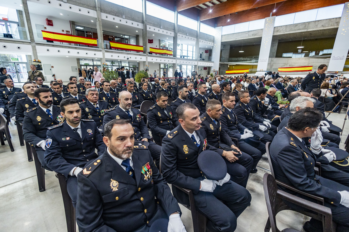 Actos de la Policía Nacional, festividad de la policía Nacional, entreg ade meddallas Ángels Custodios patrón de la Policía NACIONAL  / RUEDA VILLAVERDE