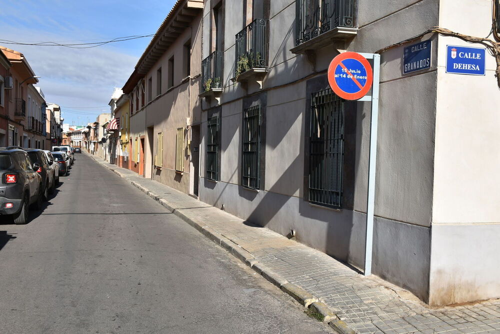 Daimiel: Adiós al hormigón adoquinado de la calle Arenas  