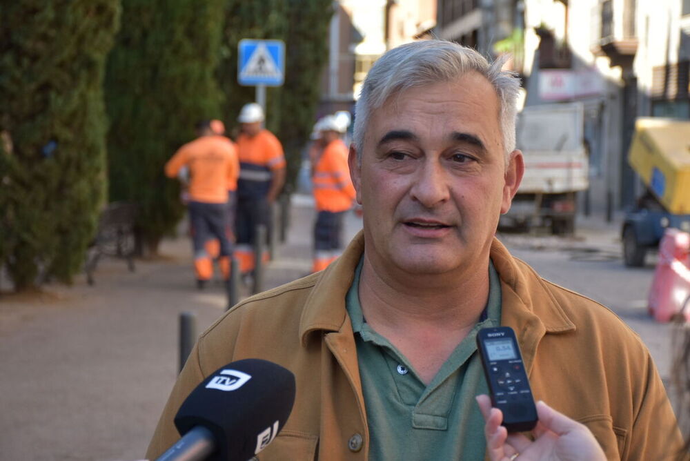 Daimiel: Adiós al hormigón adoquinado de la calle Arenas  