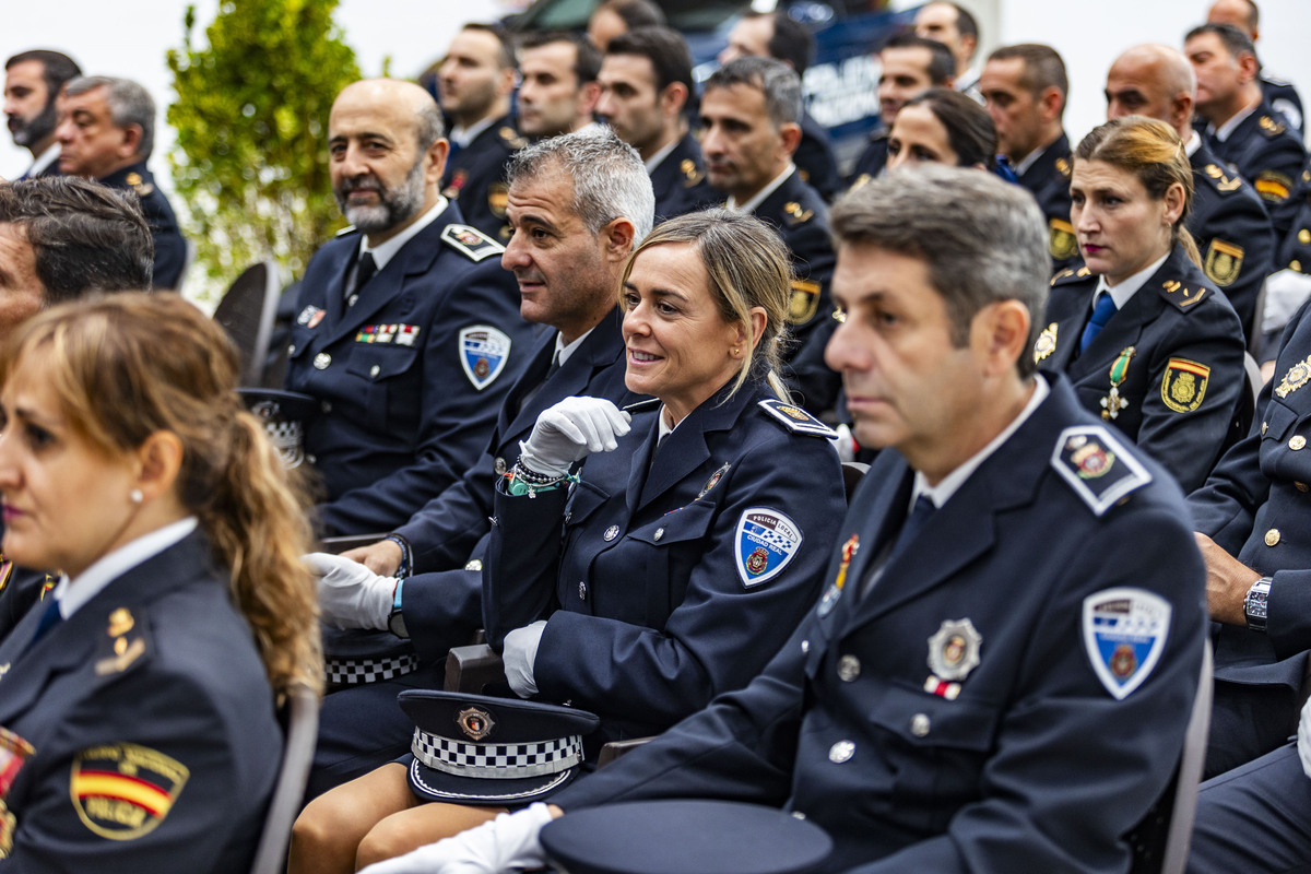 Actos de la Policía Nacional, festividad de la policía Nacional, entreg ade meddallas Ángels Custodios patrón de la Policía NACIONAL  / RUEDA VILLAVERDE