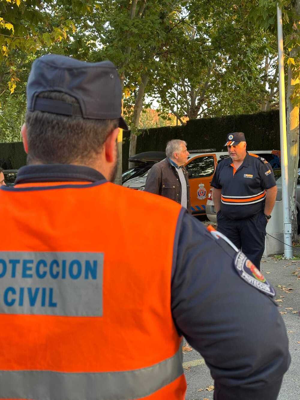 Voluntarios de Protección Civil se desplazan a Valencia