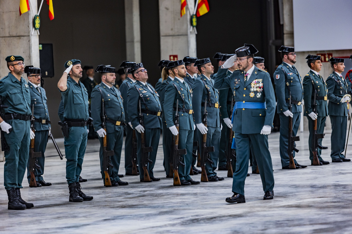 Celebración del 180 Aniversario de la Guardia Civil, acto celebrado en el Fed de Ciudad Real  / RUEDA VILLAVERDE