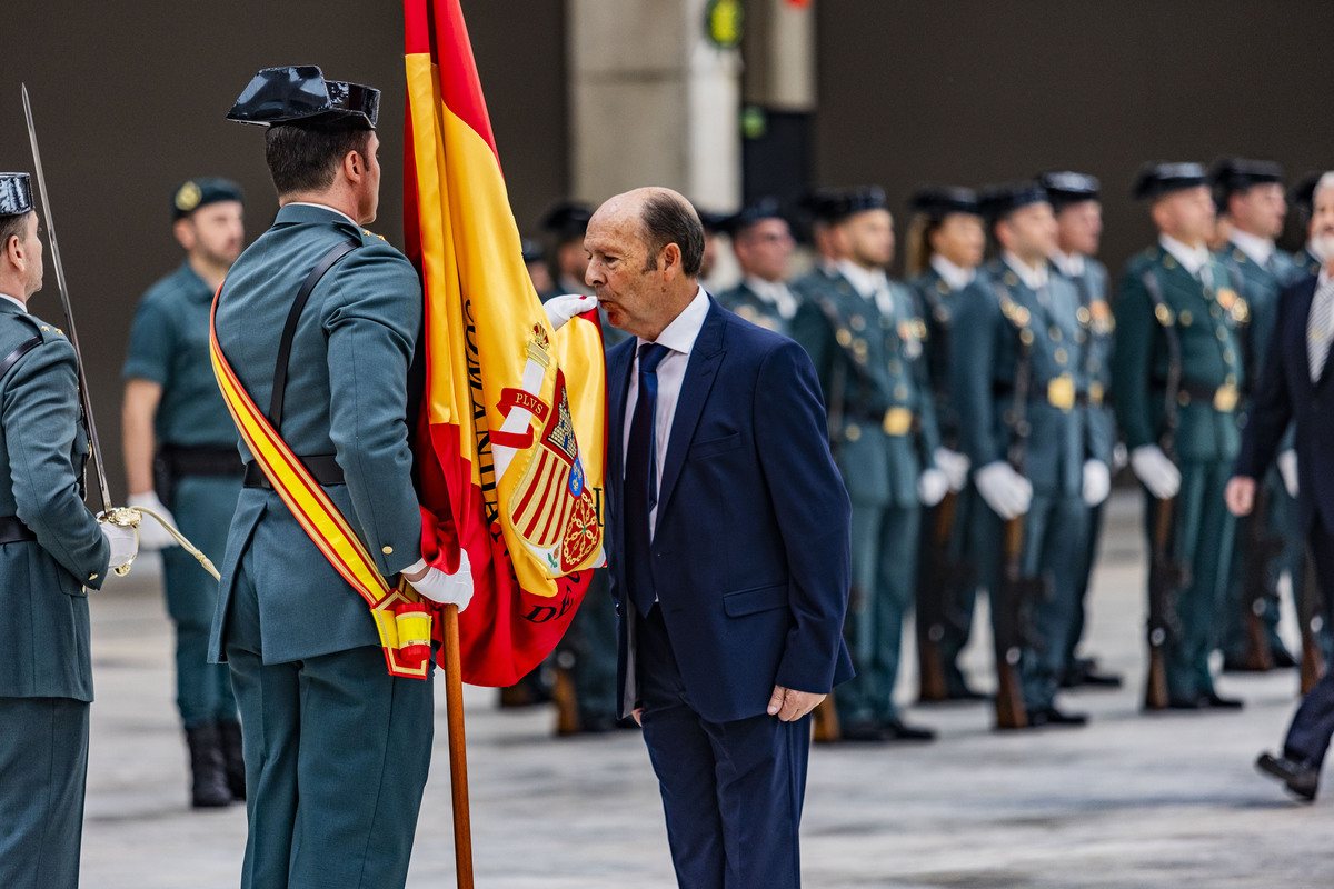 Celebración del 180 Aniversario de la Guardia Civil, acto celebrado en el Fed de Ciudad Real  / RUEDA VILLAVERDE