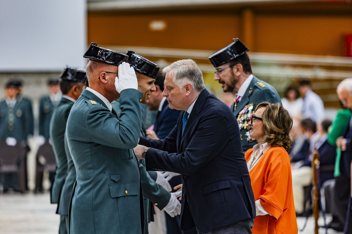 Celebración del 180 Aniversario de la Guardia Civil, acto celebrado en el Fed de Ciudad Real  / RUEDA VILLAVERDE