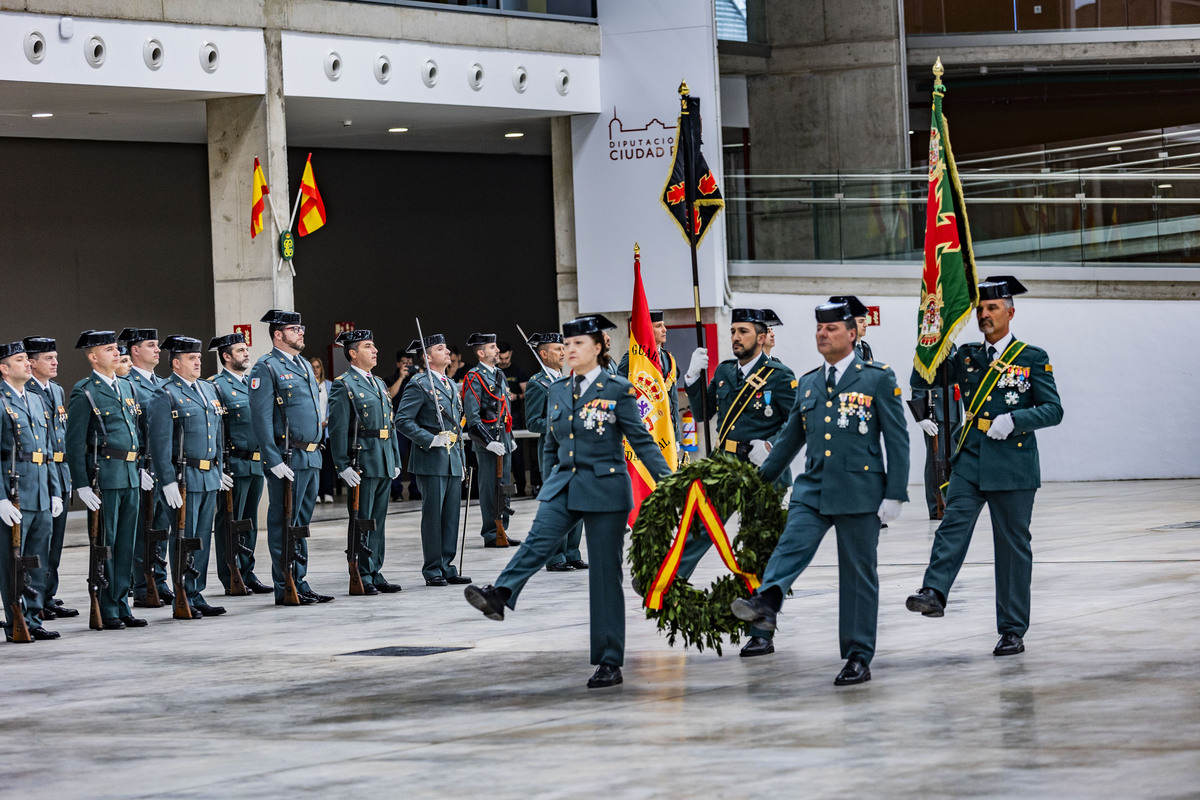 Celebración del 180 Aniversario de la Guardia Civil, acto celebrado en el Fed de Ciudad Real  / RUEDA VILLAVERDE