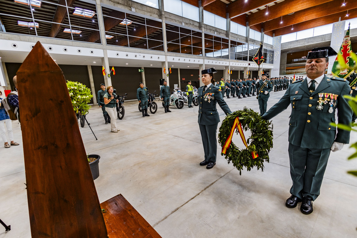 Celebración del 180 Aniversario de la Guardia Civil, acto celebrado en el Fed de Ciudad Real  / RUEDA VILLAVERDE