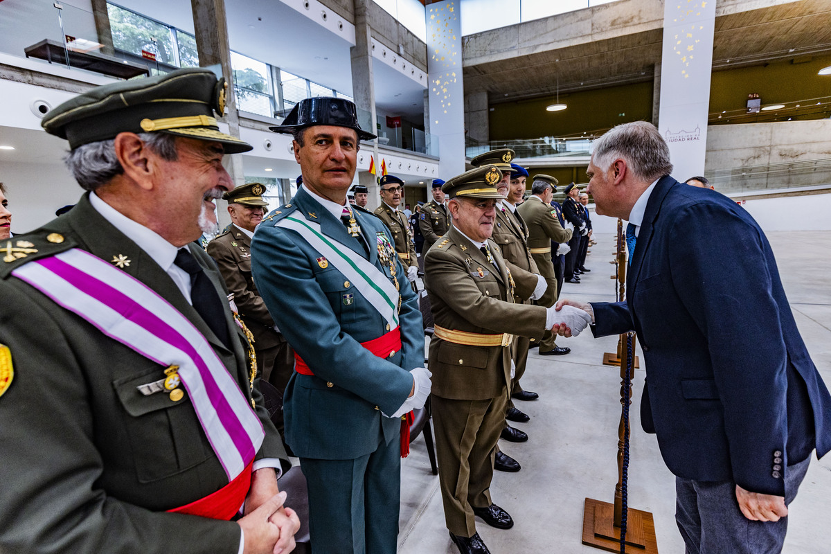 Celebración del 180 Aniversario de la Guardia Civil, acto celebrado en el Fed de Ciudad Real  / RUEDA VILLAVERDE