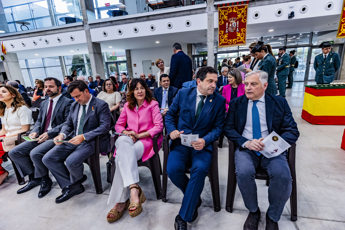 Celebración del 180 Aniversario de la Guardia Civil, acto celebrado en el Fed de Ciudad Real  / RUEDA VILLAVERDE