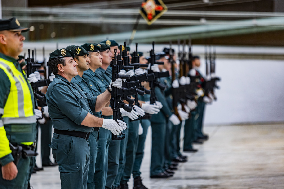 Celebración del 180 Aniversario de la Guardia Civil, acto celebrado en el Fed de Ciudad Real  / RUEDA VILLAVERDE