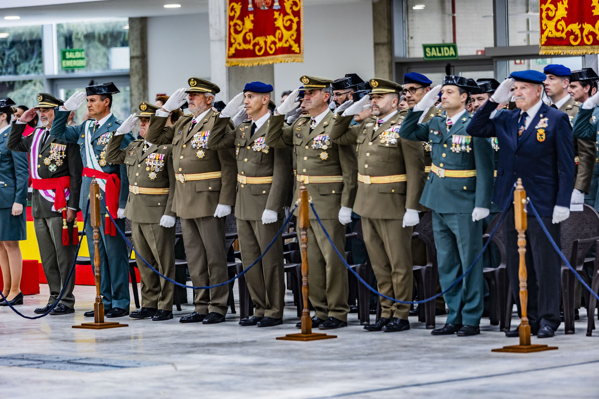 Celebración del 180 Aniversario de la Guardia Civil, acto celebrado en el Fed de Ciudad Real  / RUEDA VILLAVERDE