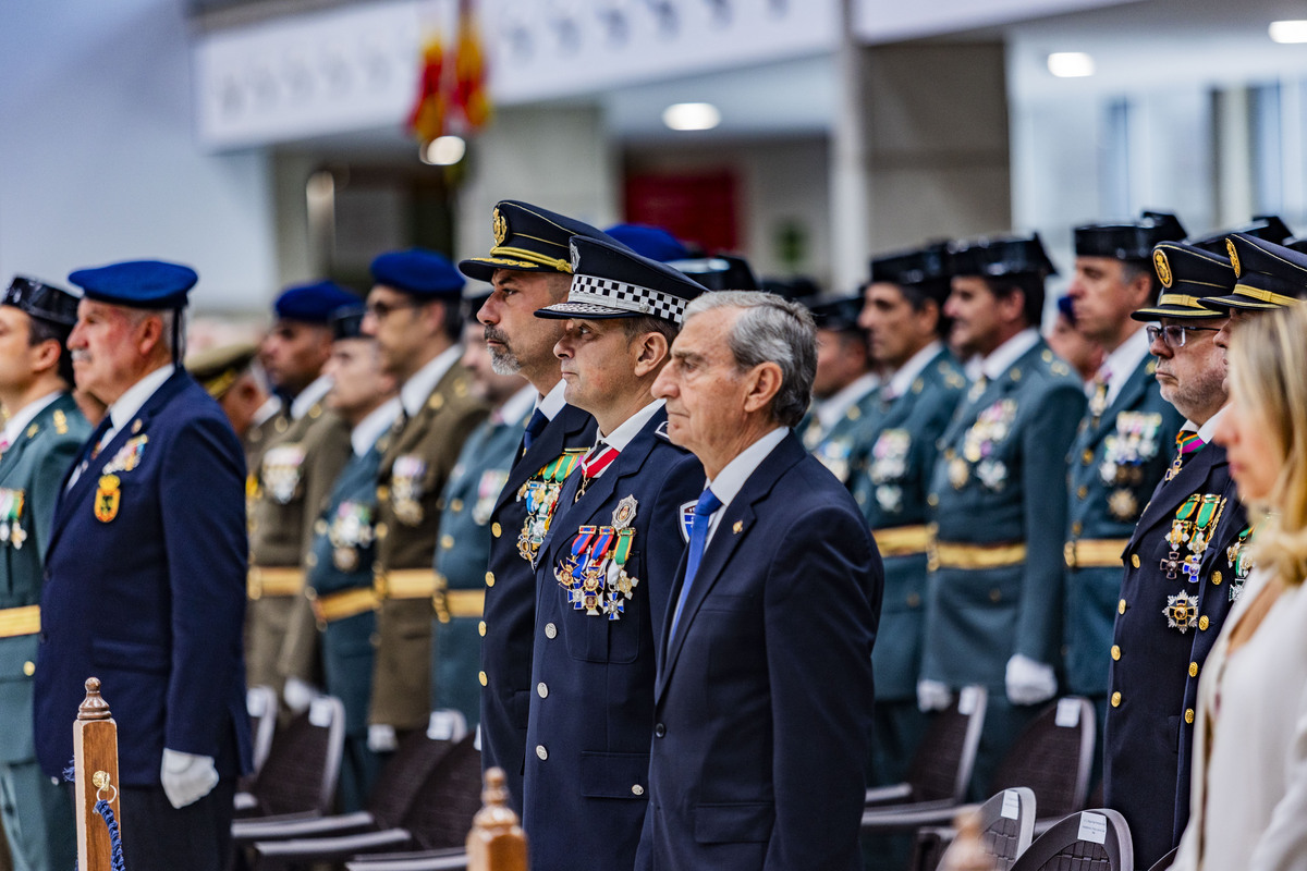 Celebración del 180 Aniversario de la Guardia Civil, acto celebrado en el Fed de Ciudad Real  / RUEDA VILLAVERDE