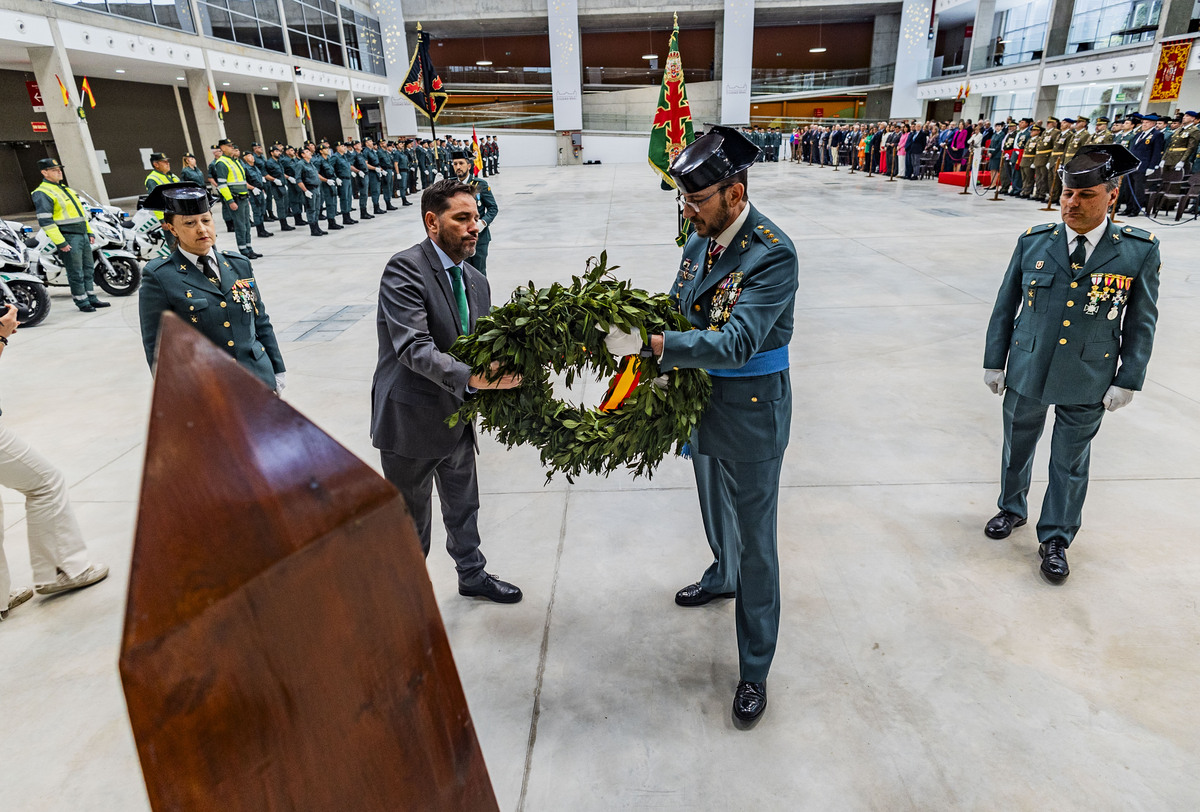 Celebración del 180 Aniversario de la Guardia Civil, acto celebrado en el Fed de Ciudad Real  / RUEDA VILLAVERDE