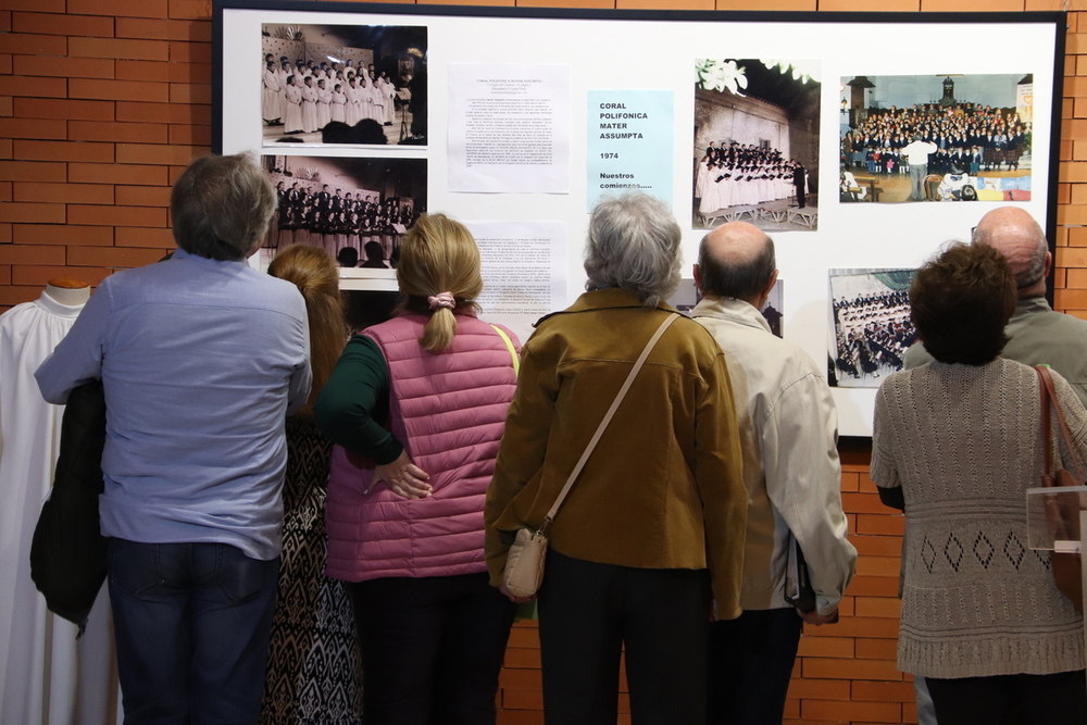 Una muestra repasa los 50 años de historia de Mater Assumpta