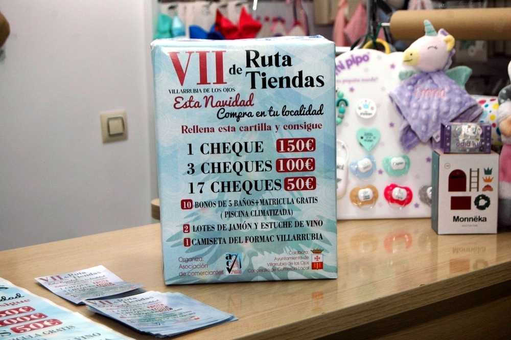 Villarrubia sortea esta Navidad más de 1.300 euros en cheques 