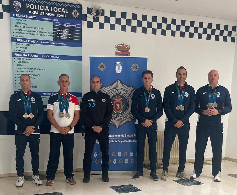 La Policía Local logra 14 medallas en sus 'olimpiadas'