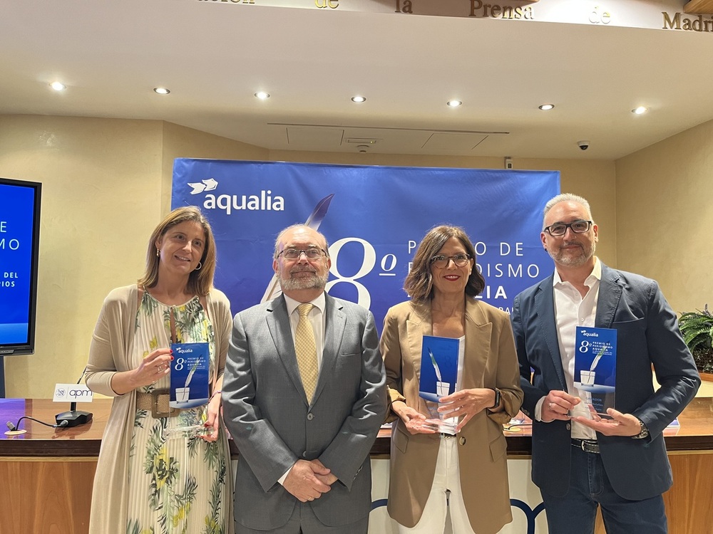 Aqualia premia ‘la autovía del agua’ de Ana Pobes