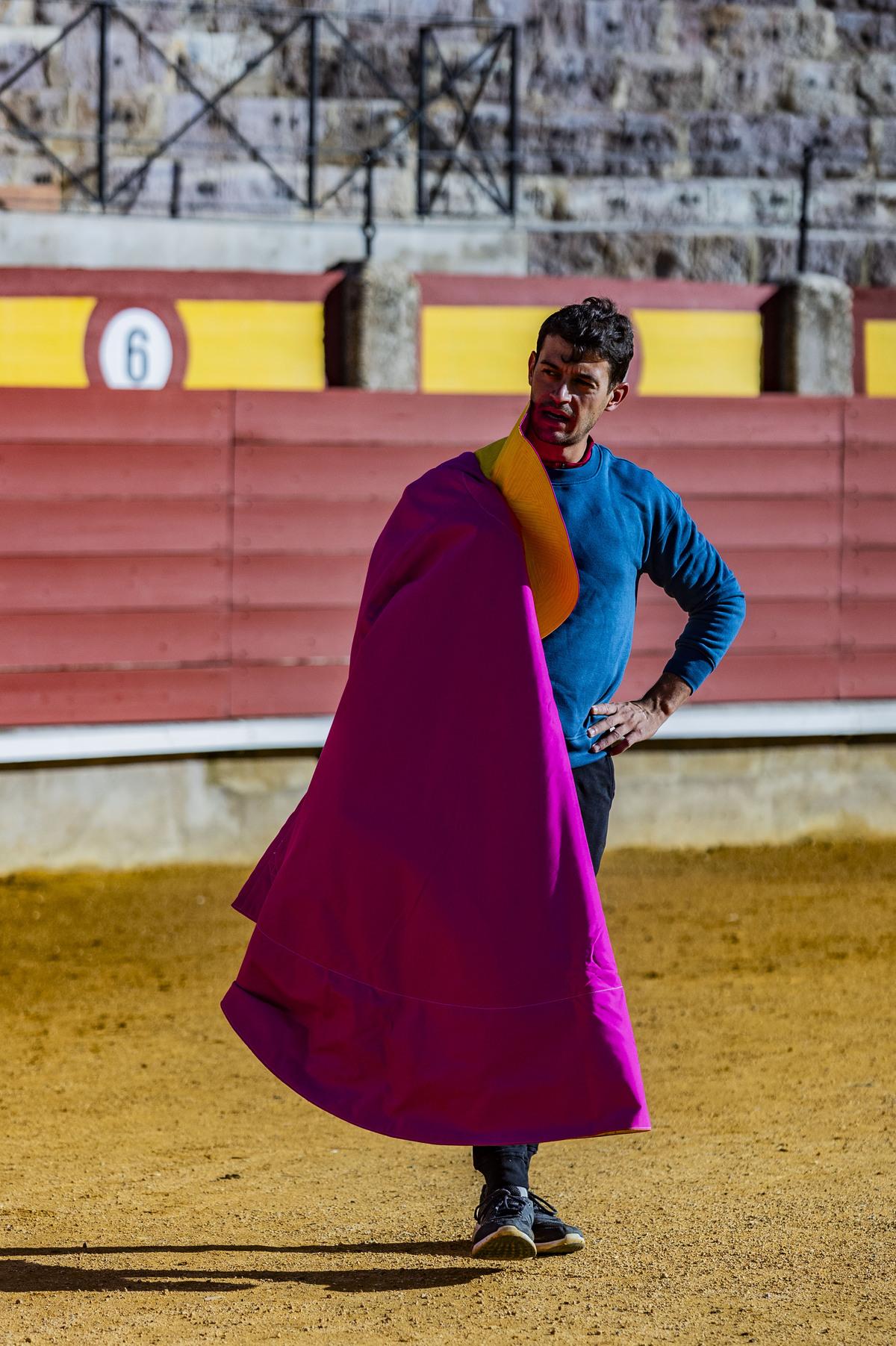 INICIO DE LAS CLASE EN LA PLAZA DE TOROS DE LA ESCUELA DE TAUROMÁQUIA, INICIO DE LAS CLASES TAURINAS DE LA ESCUELA DE TAUROMAQUIA, TOROS  / RUEDA VILLAVERDE