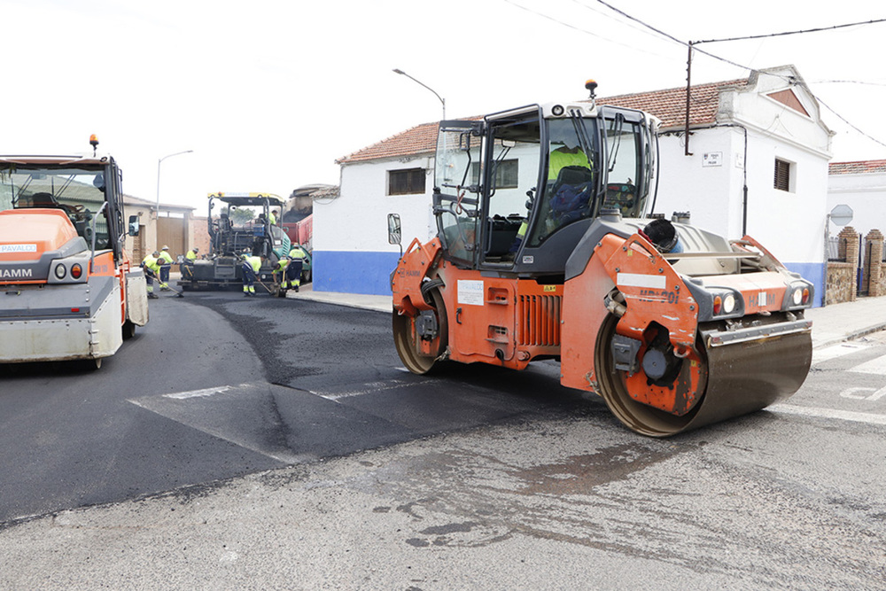 Culmina el plan de asfaltado de zonas con mayor deterioro