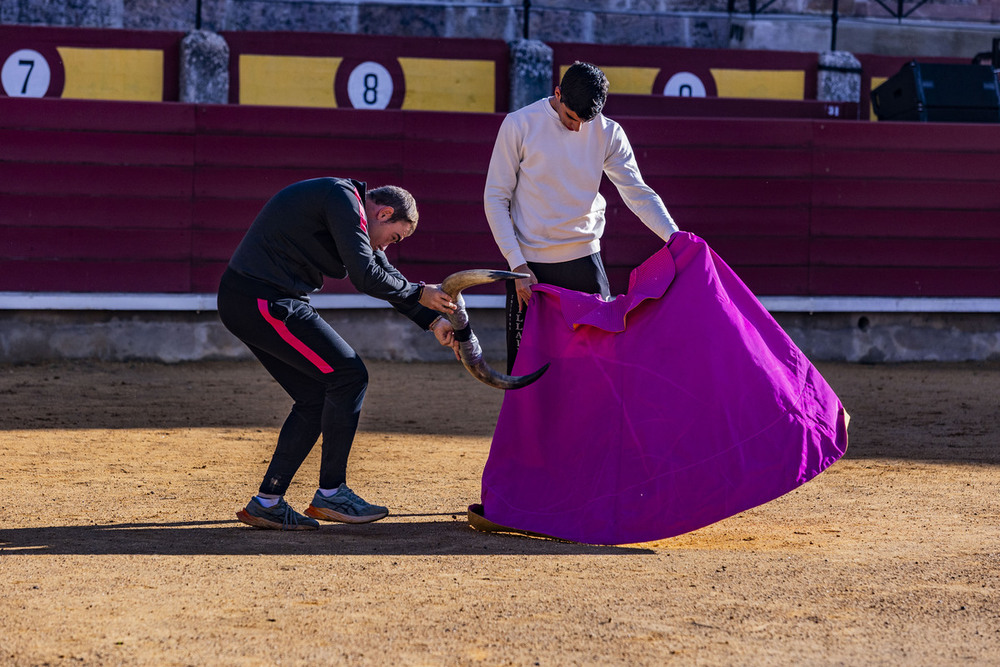 Clase de la Escuela Taurina de Ciudad Real