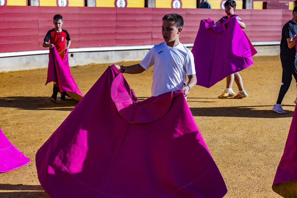 Clase de la Escuela Taurina de Ciudad Real