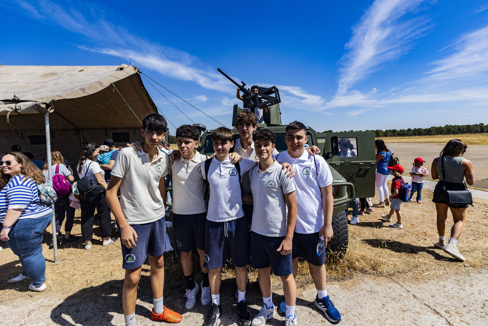 Alumnos del colegio Santo Tomás de Ciudad Real.