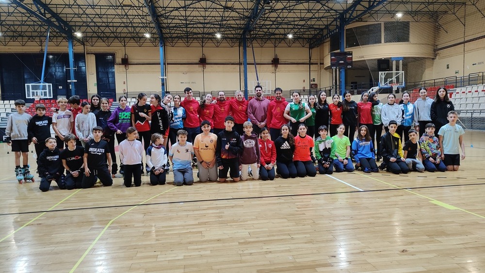 40 patinadores participan en campus de alta competición