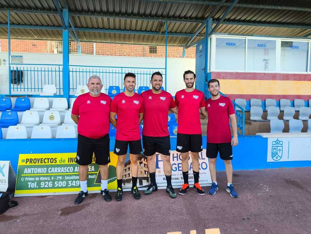 Cuerpo técnico del equipo.