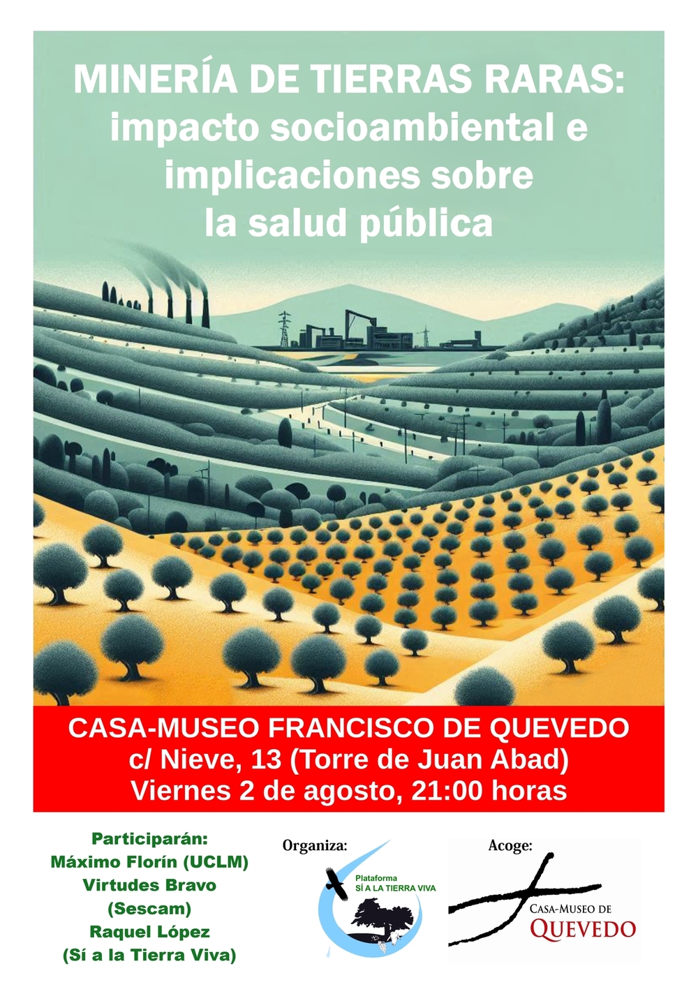 Seminario participativo sobre el impacto socioambiental y las implicaciones sobre la salud pública de la minería de tierras 