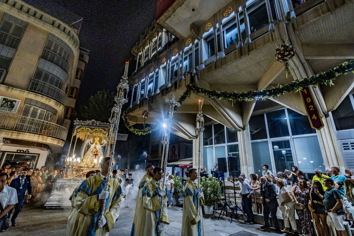 Procesión de la Virgen del Prado de Ciudad Real Feria de Agosto  / RUEDA VILLAVERDE