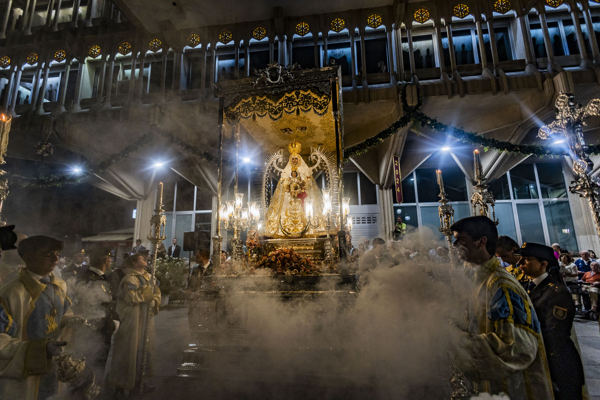 Procesión de la Virgen del Prado de Ciudad Real Feria de Agosto  / RUEDA VILLAVERDE