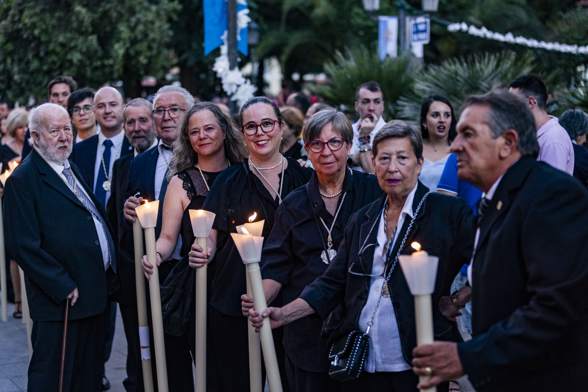 Procesión de la Virgen del Prado de Ciudad Real Feria de Agosto  / RUEDA VILLAVERDE