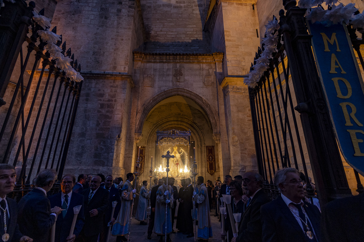 Procesión de la Virgen del Prado de Ciudad Real Feria de Agosto  / RUEDA VILLAVERDE