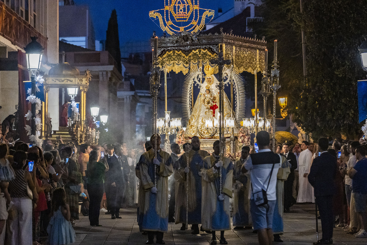 Procesión de la Virgen del Prado de Ciudad Real Feria de Agosto  / RUEDA VILLAVERDE