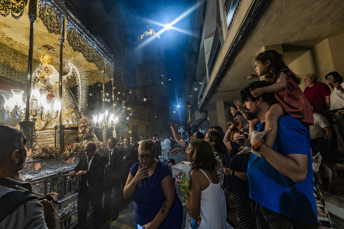 Procesión de la Virgen del Prado de Ciudad Real Feria de Agosto  / RUEDA VILLAVERDE