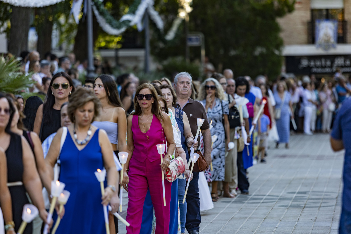 Procesión de la Virgen del Prado de Ciudad Real Feria de Agosto  / RUEDA VILLAVERDE