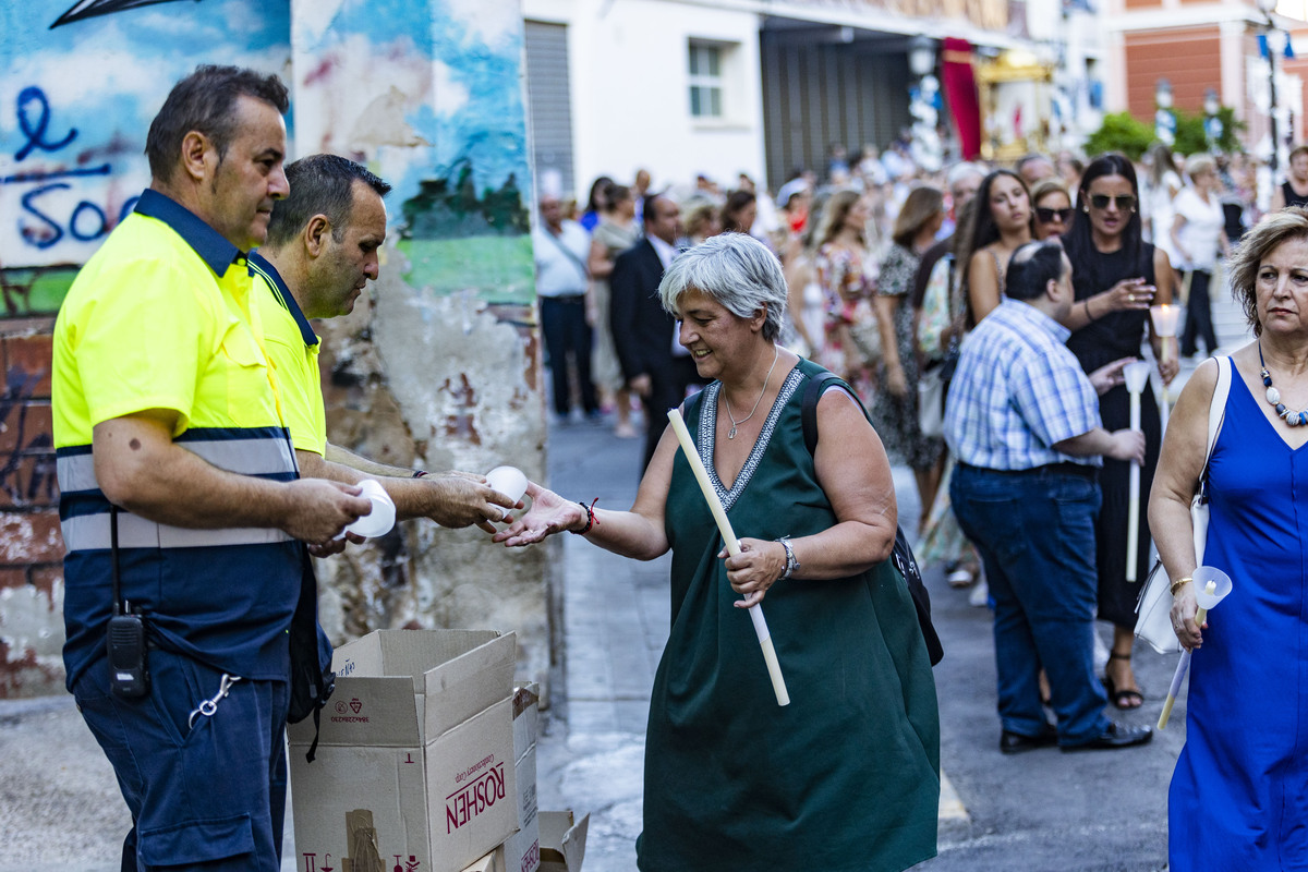 Procesión de la Virgen del Prado de Ciudad Real Feria de Agosto  / RUEDA VILLAVERDE