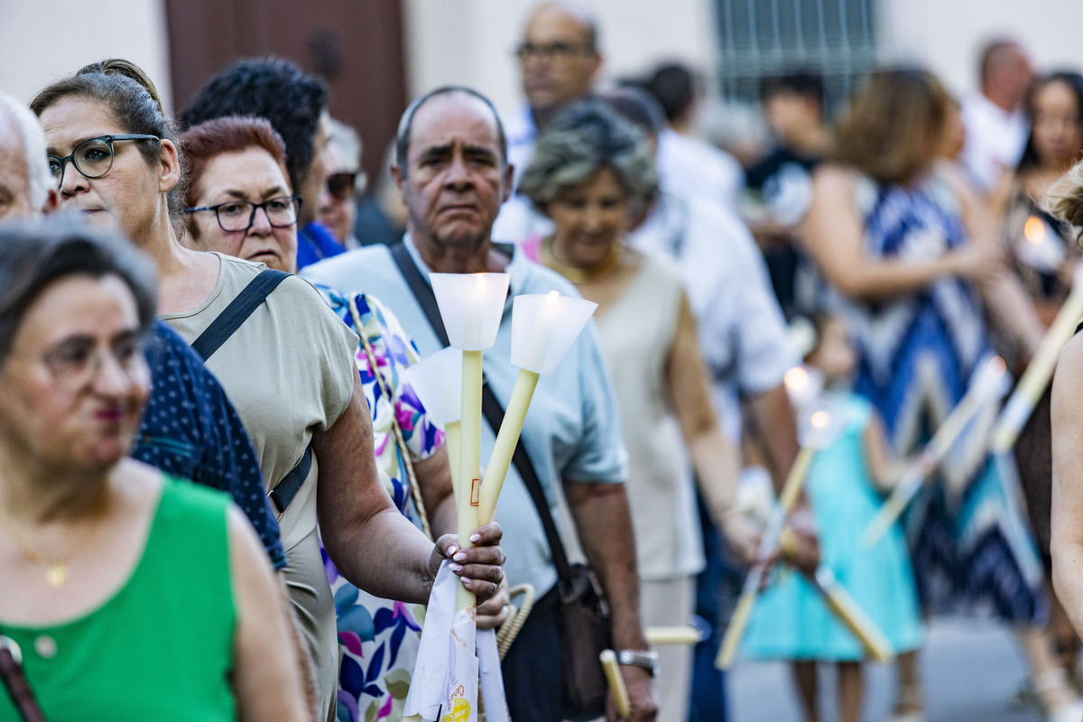 Procesión de la Virgen del Prado de Ciudad Real Feria de Agosto  / RUEDA VILLAVERDE