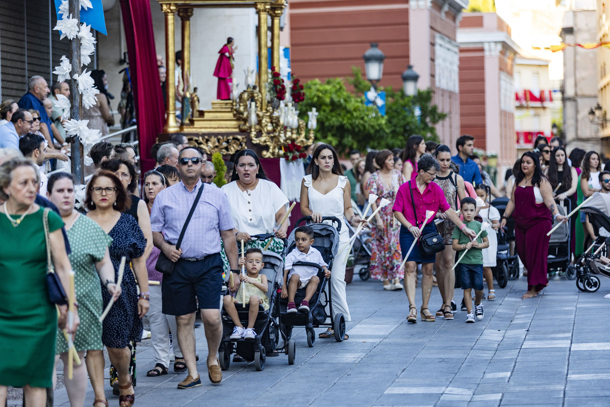 Procesión de la Virgen del Prado de Ciudad Real Feria de Agosto  / RUEDA VILLAVERDE