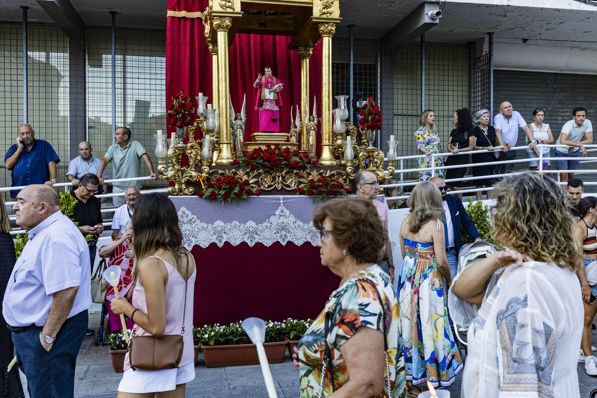 Procesión de la Virgen del Prado de Ciudad Real Feria de Agosto  / RUEDA VILLAVERDE